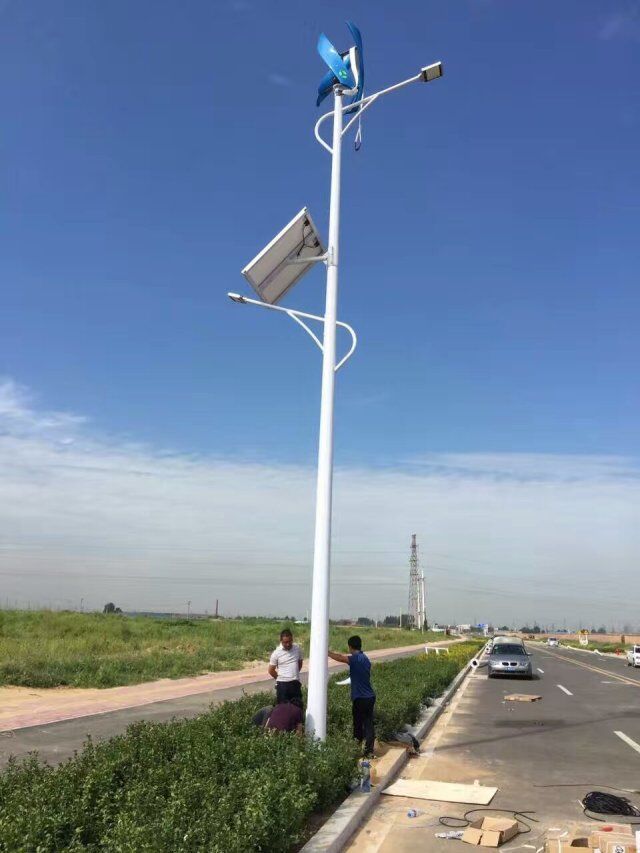 Hybrid lighting in 6KM straight road