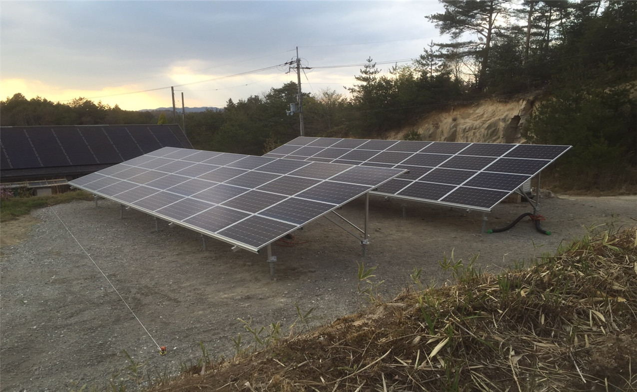70KW Solar Plant Project in Nara, Japan(Smart Solar Module)